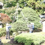 令和７年10月26日開催「公開雪囲い作業及び雪囲い教室」